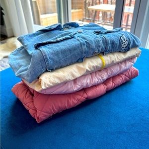 Zara set of outdoor jackets for 3/4 years old toddler.